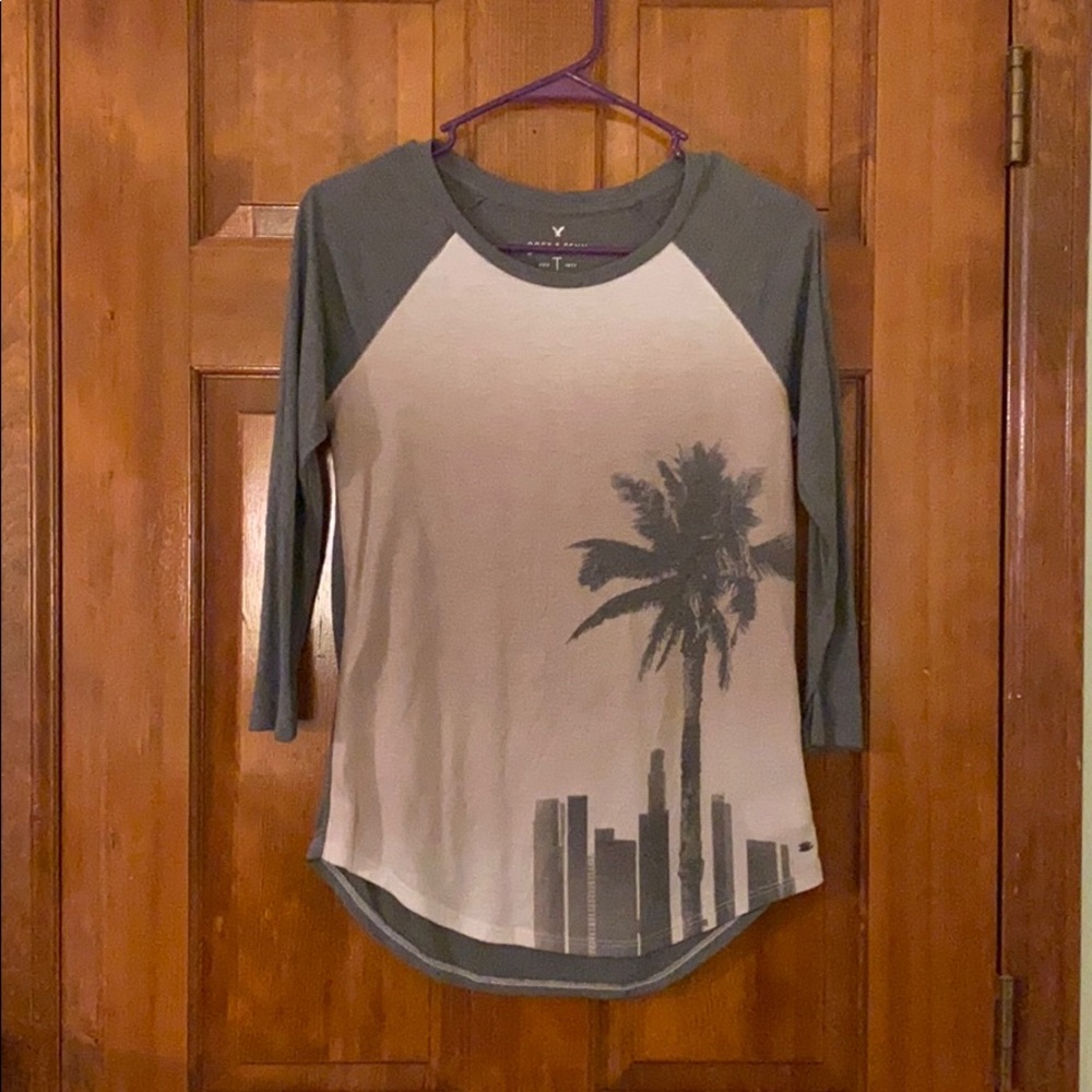 American Eagle Baseball Tee